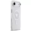 Guess funda IML Gradient Triangle Logo MagSafe para iPhone Air transparente