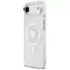 Guess funda IML Gradient Triangle Logo MagSafe para iPhone Air transparente