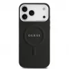 Guess funda Classic Logo MagSafe para iPhone 17 Pro Max negro
