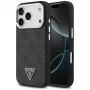 Guess 4G Triangle Logo Funda MagSafe para iPhone 17 Pro (Negro)