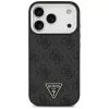 Guess 4G Triangle Logo Funda MagSafe para iPhone 17 Pro (Negro)