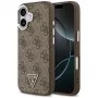 Guess 4G Triangle Logo Funda MagSafe para iPhone 17 (Marrón)