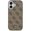 Guess 4G Triangle Logo Funda MagSafe para iPhone 17 (Marrón)