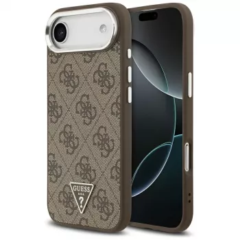 Guess 4G Triangle Logo Funda MagSafe para iPhone Air - Marrón