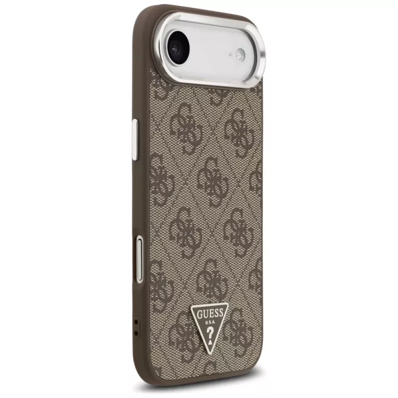 Guess 4G Triangle Logo Funda MagSafe para iPhone Air - Marrón