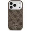 Guess 4G Triangle Logo Funda MagSafe para iPhone 17 Pro (Marrón)