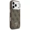 Guess 4G Triangle Logo Funda MagSafe para iPhone 17 Pro (Marrón)