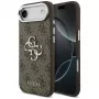 Guess GUHCP17MP4G4SMCW 4G Big 4G Classic Logo Funda para iPhone Air – Marrón / Plata