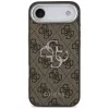 Guess GUHCP17MP4G4SMCW 4G Big 4G Classic Logo Funda para iPhone Air – Marrón / Plata