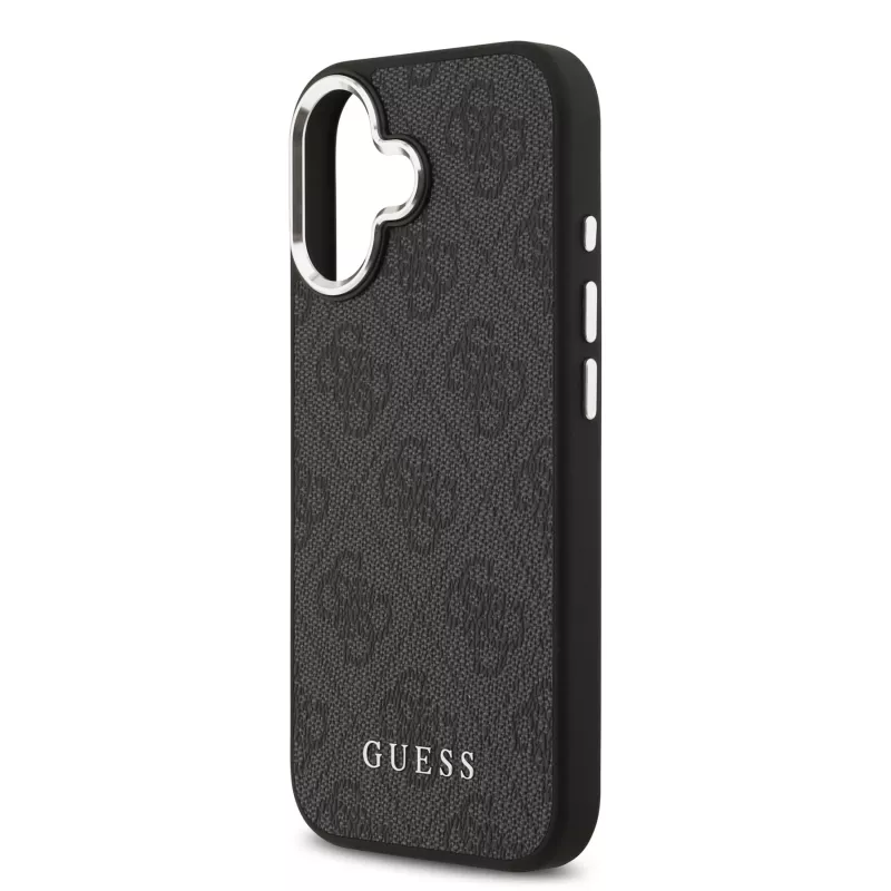 Guess 4G Classic Logo Funda MagSafe para iPhone 17 - Negro