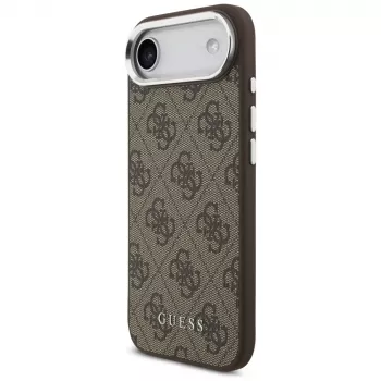 Guess 4G Classic Logo Funda MagSafe para iPhone Air (Marrón)