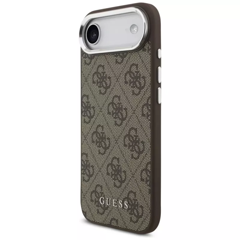 Guess 4G Classic Logo Funda MagSafe para iPhone Air (Marrón)