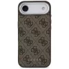Guess 4G Classic Logo Funda MagSafe para iPhone Air (Marrón)