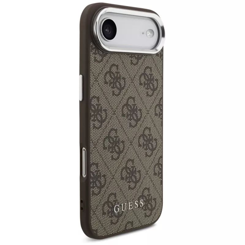Guess 4G Classic Logo Funda MagSafe para iPhone Air (Marrón)