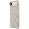 Guess 4G PU Classic Logo Funda MagSafe para iPhone Air Rosa