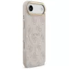 Guess 4G PU Classic Logo Funda MagSafe para iPhone Air Rosa