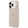 Guess Peony Hot Stamp Funda MagSafe para iPhone 17 Pro, Rosa