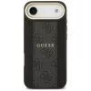 Guess 4G Stripe Funda MagSafe para iPhone Air, Negro