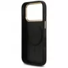 Guess 4G Stripe Funda MagSafe para iPhone 17 Pro Max Negro