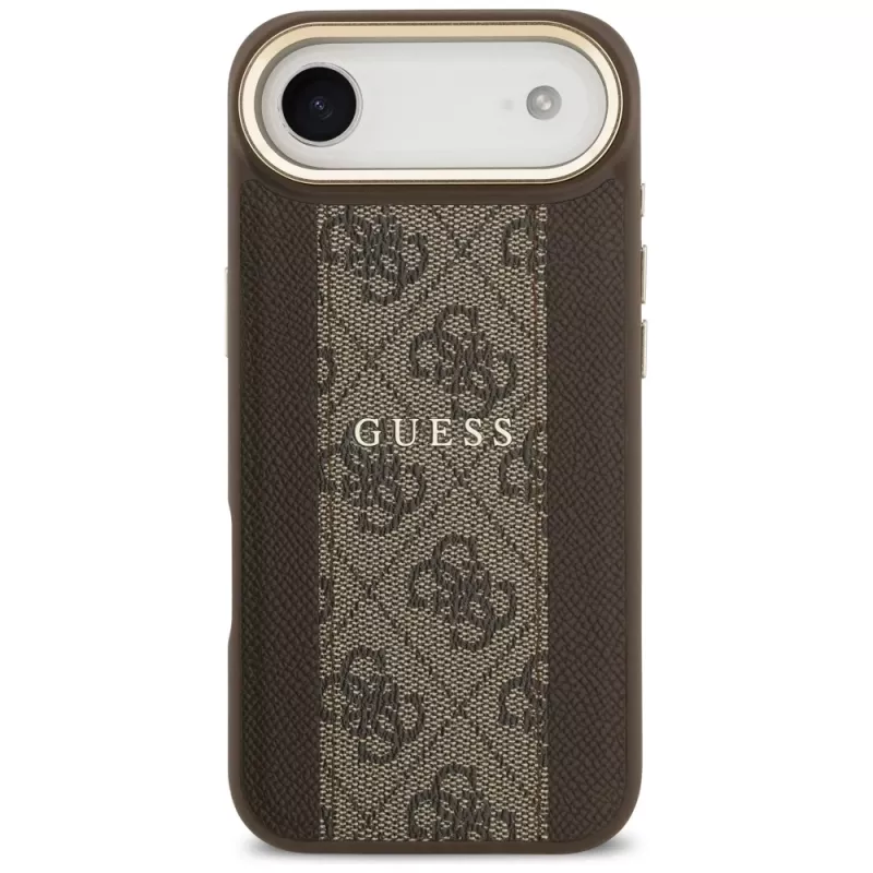 Guess 4G Stripe Funda MagSafe para iPhone Air Marrón