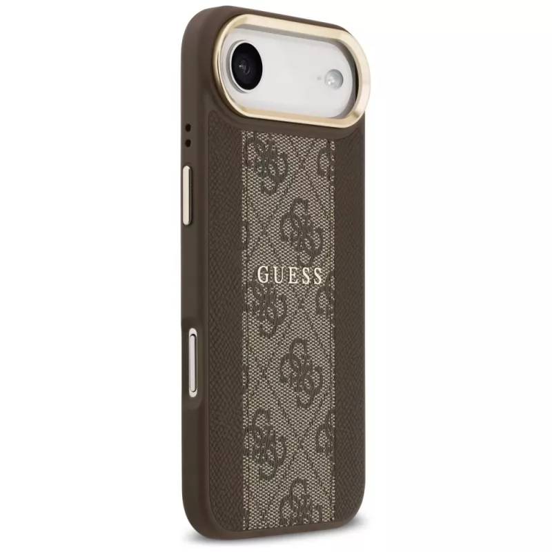 Guess 4G Stripe Funda MagSafe para iPhone Air Marrón