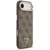 Guess 4G Triangle Logo Funda MagSafe para iPhone Air, Marrón/Oro