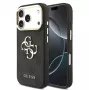 Guess 4G Big 4G Classic Logo Funda para iPhone 17 Pro Max (Negro / Oro)