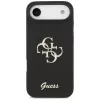Guess Silicone Big 4G Script Funda para iPhone Air - Negro