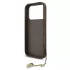 Guess 4G Charms Collection Funda MagSafe para iPhone 17 Pro (Marrón)