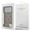 Guess 4G Charms Collection Funda MagSafe para iPhone 17 Pro (Marrón)