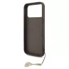 Guess 4G Charms Collection Funda MagSafe para iPhone 17 Pro Max (Marrón)