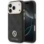 Funda MagSafe Guess 4G Strass Logo para iPhone 17 Pro (negra)