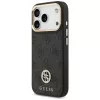 Funda MagSafe Guess 4G Strass Logo para iPhone 17 Pro (negra)