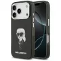 Funda MagSafe Karl Lagerfeld IML Aquarelle Karl & Logo para iPhone 17 Pro (negra)