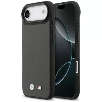 Funda MagSafe BMW M Kevlar Matte para iPhone Air negra