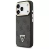 Funda MagSafe Guess 4G PU Triangle Logo & Stand Camera para iPhone 17 Pro negra