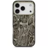 Funda MagSafe Guess Python Pattern para iPhone 17 Pro marrón