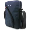 Bolso bandolera BMW Nylon con bolsillos y logo metálico, 10 pulgadas, azul marino