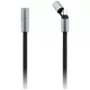 Karl Lagerfeld Ikonik Charm cable USB-C a USB-C con lanyard, 1,2 m, negro