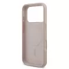 KARL LAGERFELD funda de silicona para Apple iPhone 17 Pro con MagSafe y anillo, rosa, colección Karl & Choupette