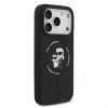 KARL LAGERFELD funda de silicona Karl & Choupette Ring MagSafe para Apple iPhone 17 Pro negro
