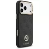 Guess funda MagSafe 4G Strass Logo & Big Strap Metal Buttons para iPhone 17 Pro Max negro