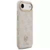 Guess funda MagSafe 4G Strass Logo & Big Strap Metal Buttons para iPhone Air, rosa