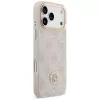 Guess funda MagSafe 4G Strass Logo & Big Strap Metal Buttons para Apple iPhone 17 Pro Max rosa