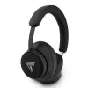 Guess auriculares Bluetooth over-ear ENC Saffiano Triangle Logo negros