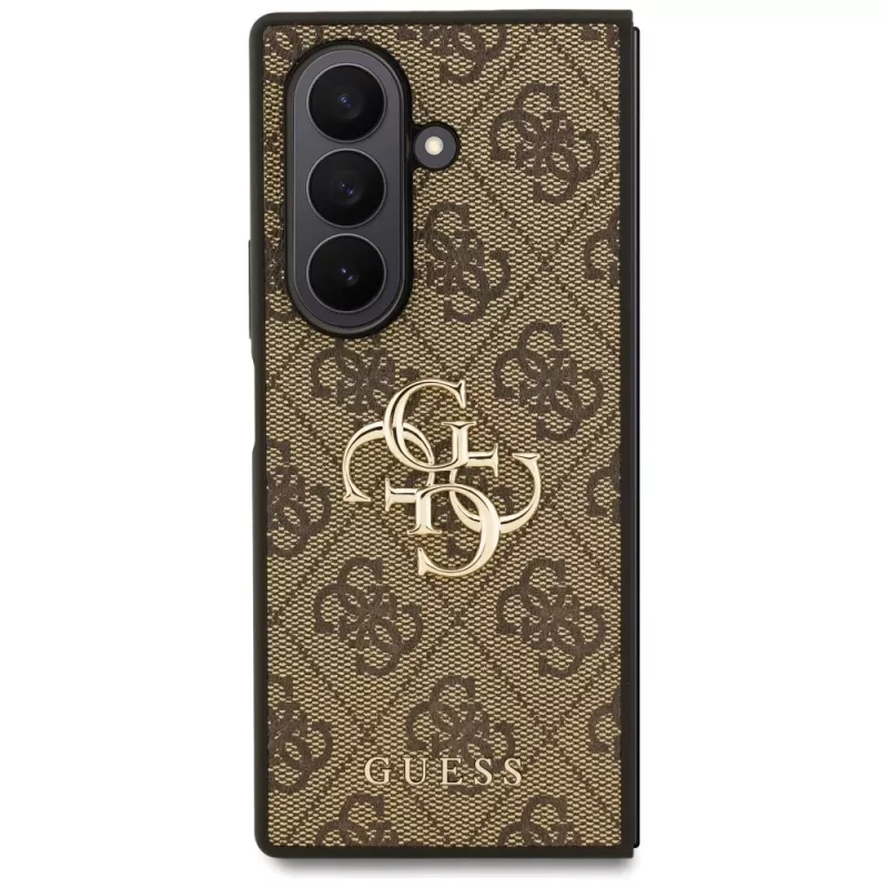 Guess funda Big 4G Logo Classic para Samsung Galaxy Z Fold7, marrón