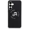 Karl Lagerfeld funda de silicona Karl & Choupette Heads MagSafe para Samsung Galaxy S25 FE negro