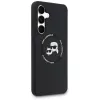 Karl Lagerfeld funda de silicona Karl & Choupette Heads MagSafe para Samsung Galaxy S25 FE negro