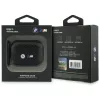 Funda protectora BMW Carbon Metal Logo para Apple AirPods Pro 3, negro