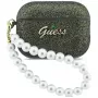 Funda Guess Glitter Pearl Strap para AirPods Pro 3, caqui